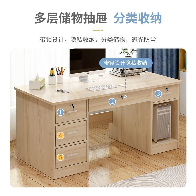 Desktop Computer Desk Office Desk Home Simple Workbench Student Rental Desk Writing Bedroom Desk Cross-Border