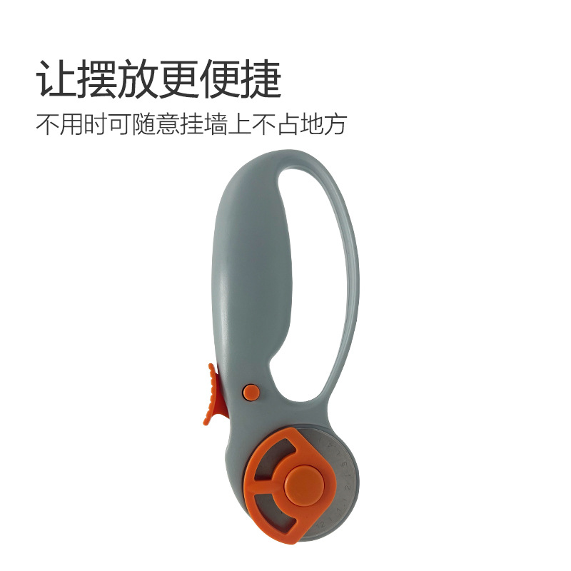 Cloth cutting knife cloth cutting knife round Roller cutting knife cutting pad patchwork ruler combination 45mm roller knife suit