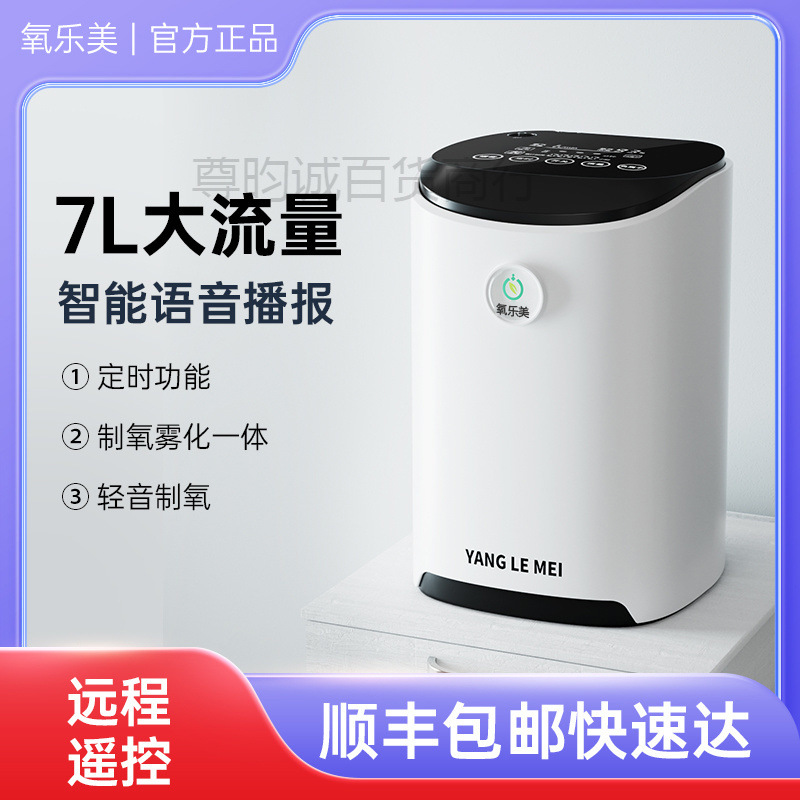 Кислородный концентратор для дома, бесшумный ингалятор для пожилых и беременных, портативный