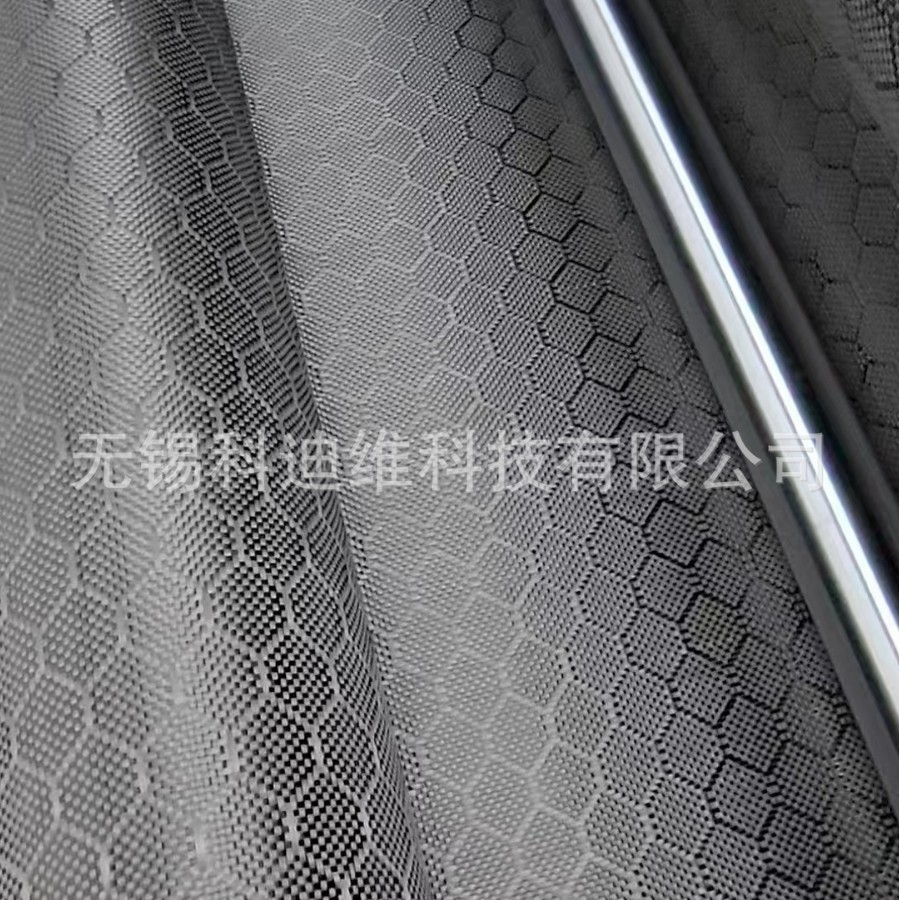3k240220g football pattern python pattern honeycomb pattern carbon cloth factory processing surface decoration accessories to figure