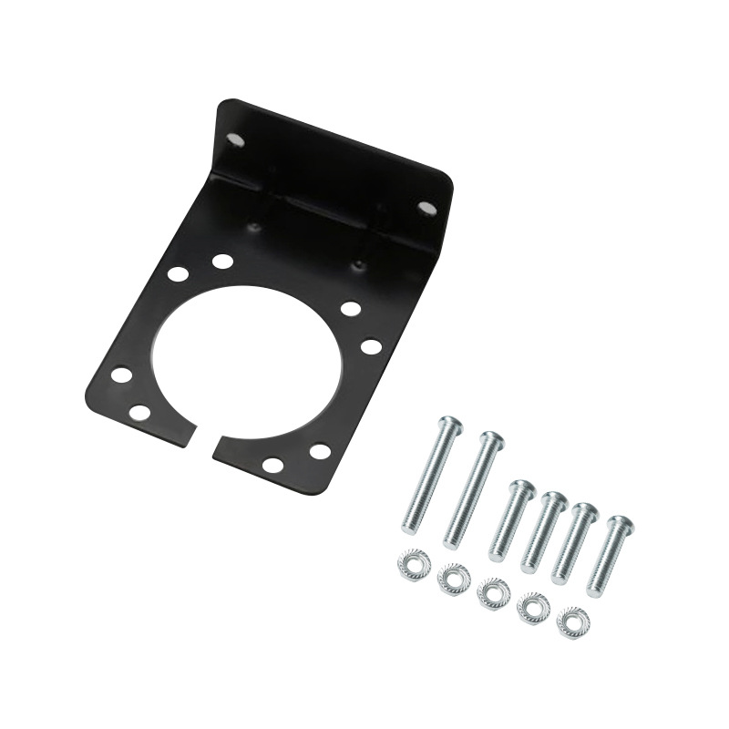 7-Pin Rv Socket Connection Cable with Bracket American Truck Connector Multi-Function Trailer Extension Wire Harness Plug