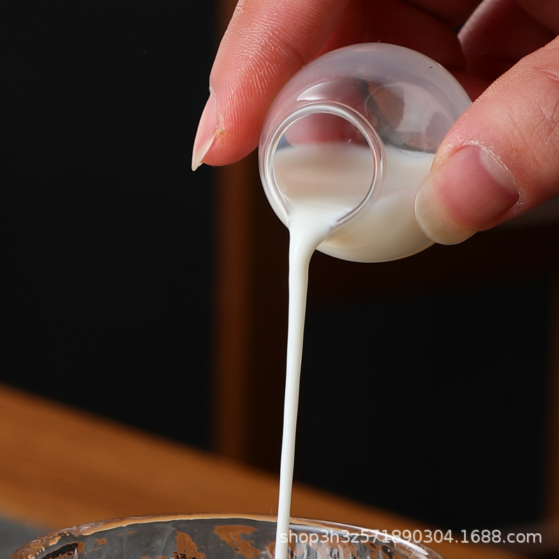 Collectible Hand-made Mini Milk Cup Small Milk Cup Milk Pot Coffee Milk Pot Seasoning Cup Small 15cc Milk Pot