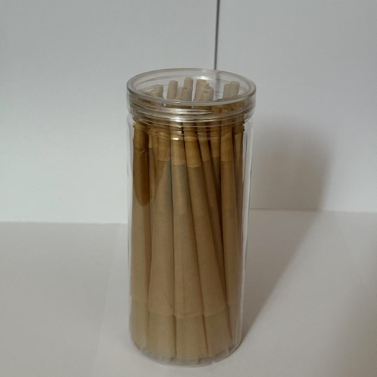 Trumpet Tube Hand-Rolled Paper Cross-Border Canned Amazon 50-Pack 110mm Rolling Paper Tapered Pre-Rolled Paper