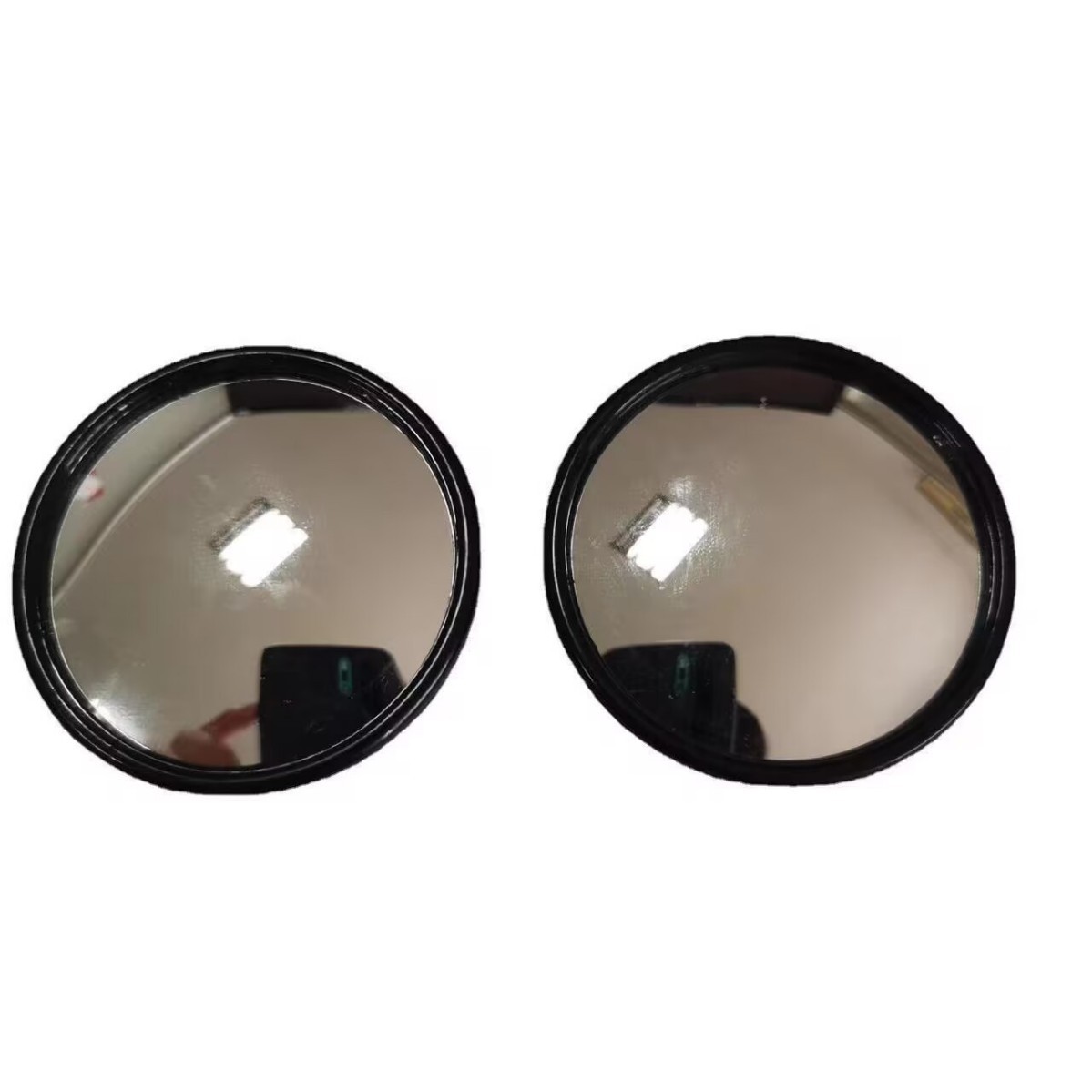 Car Small Round Mirror, Convex Mirror, Aluminum Mirror, Plate Mirror, Rearview Mirror, Blind Spot Mirror Auxiliary Mirror, Convex Panel Mirror, Aluminum Mirror