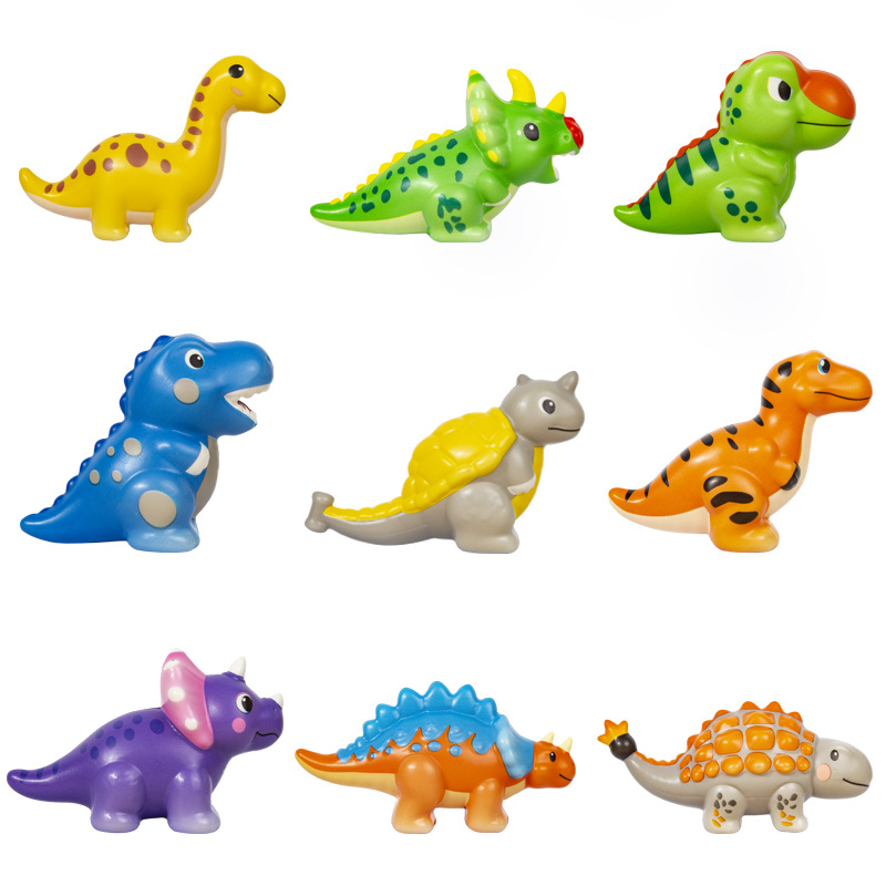 Cross-Border New Product Simulation Dinosaur Pu Slow Rebound Decompression Toy Pinch Decompression Animal Triceratops Factory Wholesale