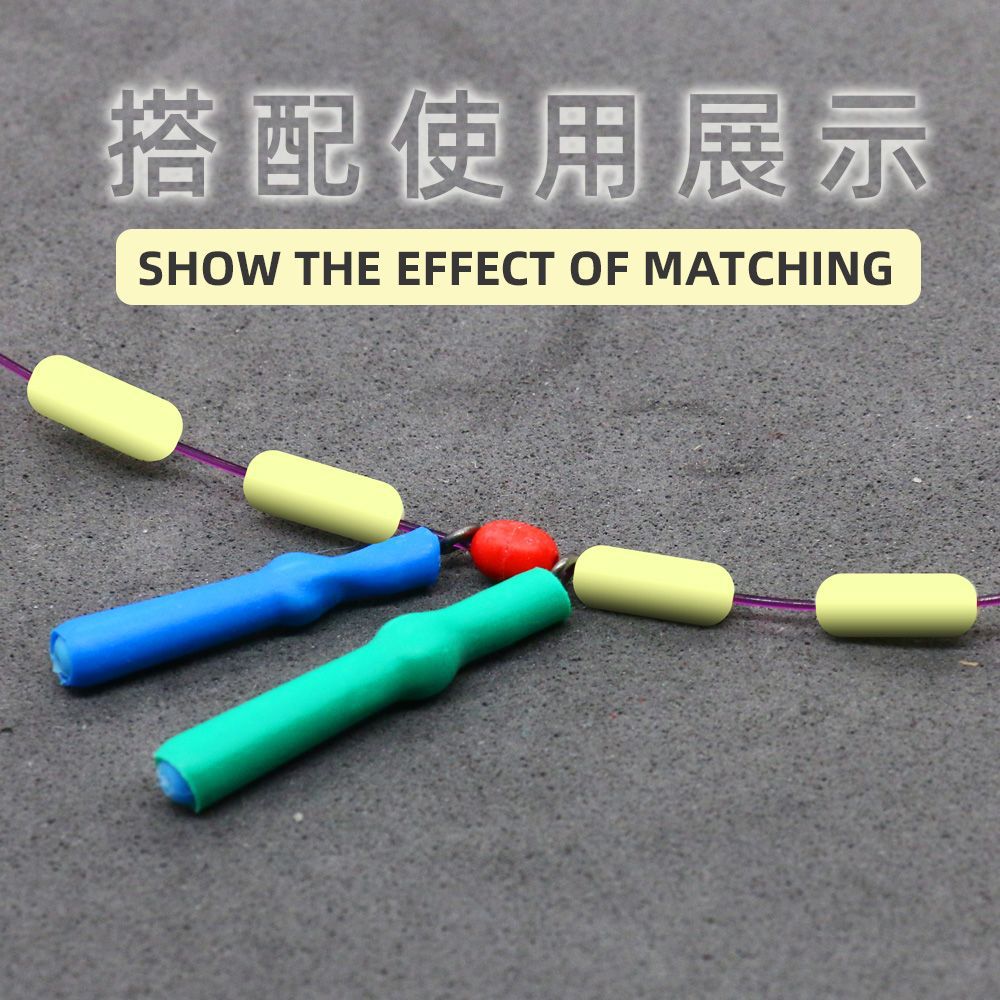 Big Space Bean Silicone Big Black Keng Lake Wild Fishing 7+1 Fishing Tackle Big Finished Line Set Bulk