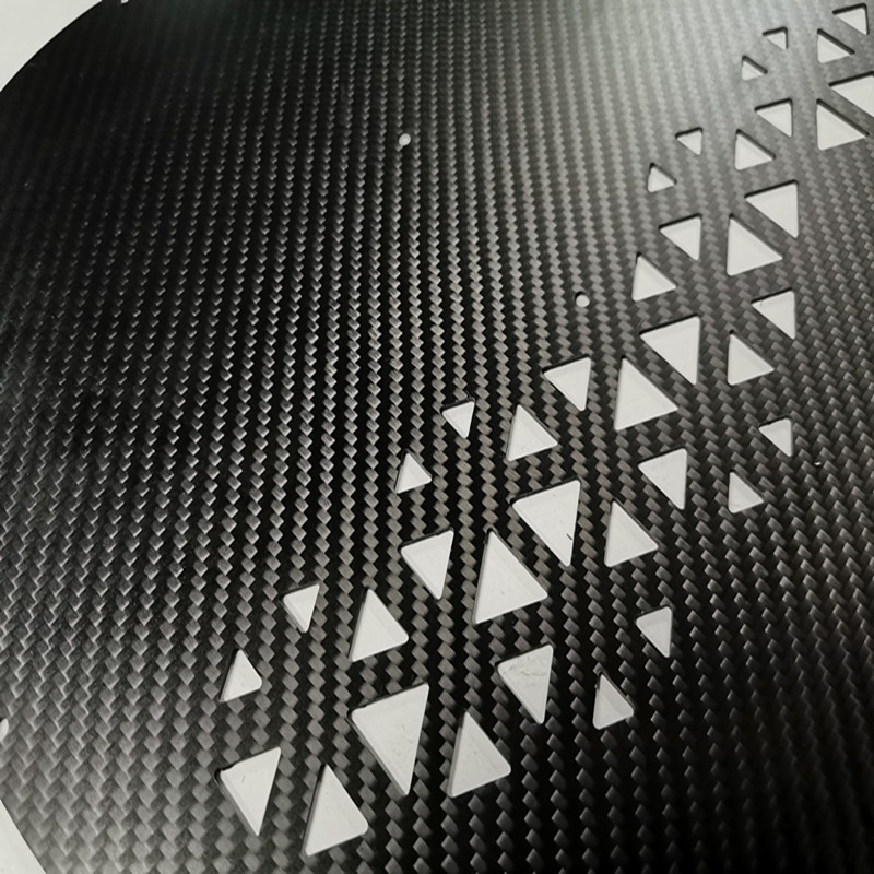 Cnc Carbon Fiber Plate Processing Engraving DIY Composite Material Plate Carbon Fiber Double-Sided Processing Carbon Plate Processing