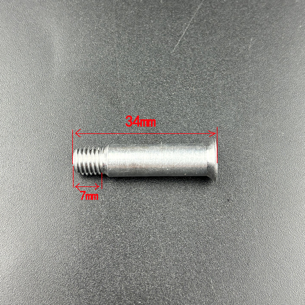 Skate wheel color aluminum nail roller skate universal knife holder fixed screw rivet flat shoes six color 34mm