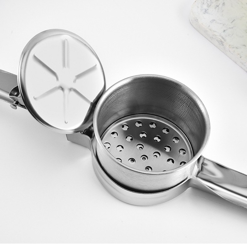 Stainless steel water squeezer potato squeezer manual lemon juicer squeezer garlic squeezer kitchen vegetable squeezer