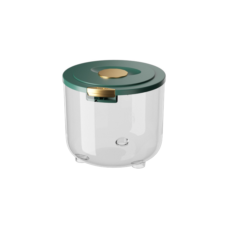 Nordic Transparent Insect-Proof Moisture-Proof Sealed Rice Bucket Household Kitchen Flour Grain Storage Jar Grain Storage Box
