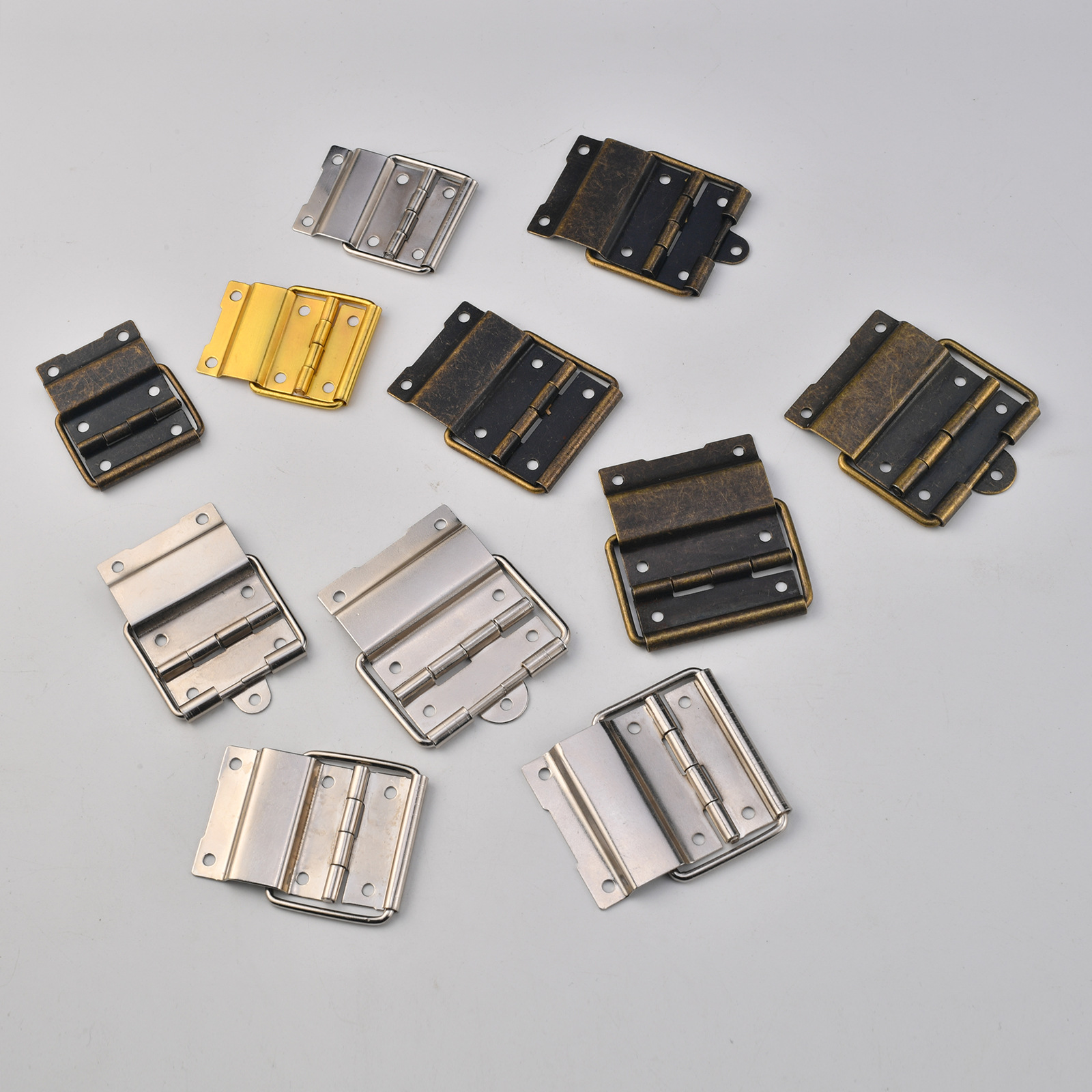 Silk Wooden Box Silk Hinge Jewelry Box Support Iron Hinge Antique Wooden Box Wine Box Gift Box Packaging Box