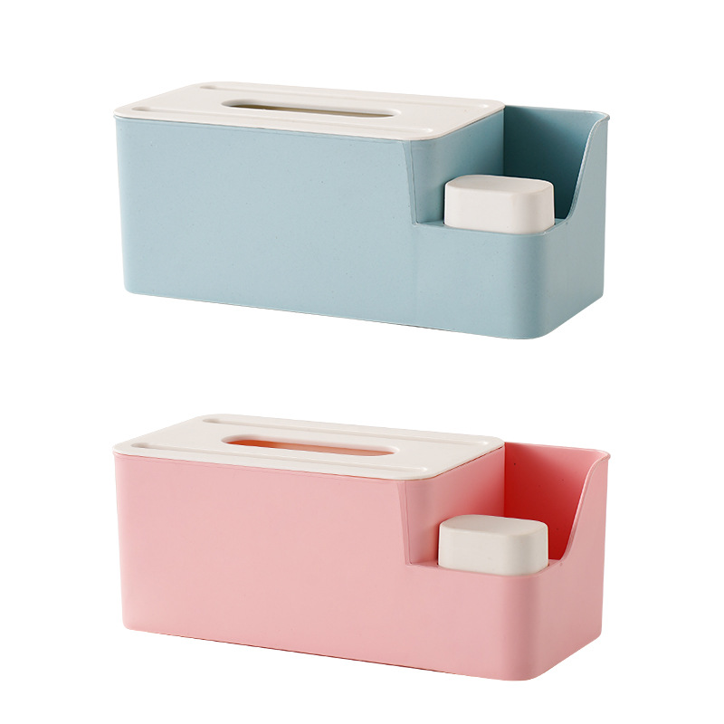 Multifunctional Tissue Box, Living Room Tissue Box, Bedroom Storage Box, Desktop Coffee Table, Simple Restaurant Creative Napkin Box