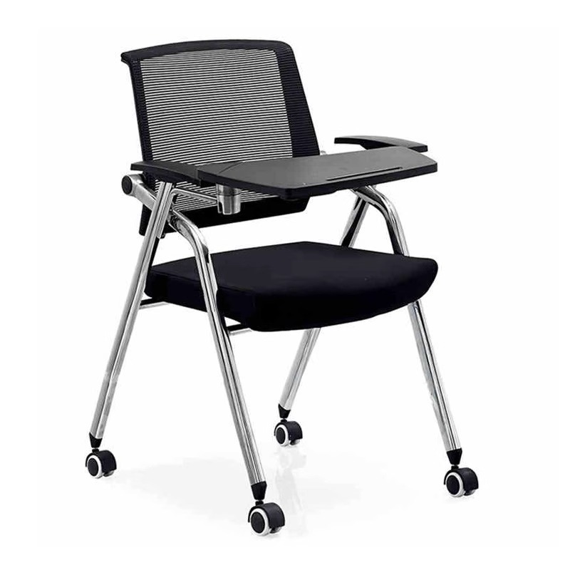 Folding Training Chair with Table Board Conference Chair with Writing Board Table and Chair Integrated Conference Room Meeting Chair Training Class Chair