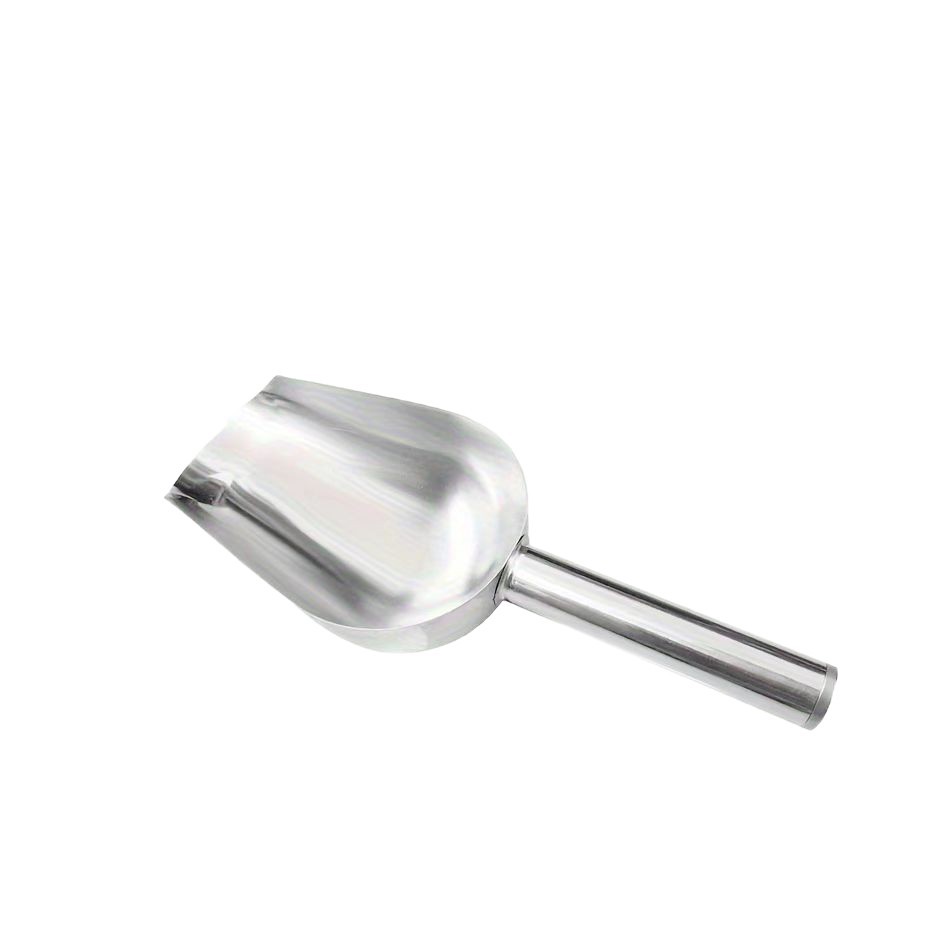 Stainless Steel Shovel Ice Scoop Thickened Grain Flour Food Cereal Shovel Tea Popcorn Sunflower Seeds Stall Ice Cube Scoop