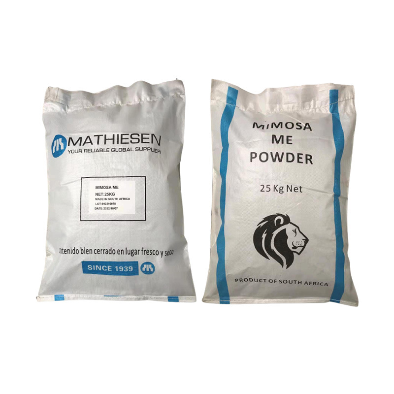 South African Mimosa Bark Tannin Mimosa Me Is the First Choice for Vegetable Tanning of Cowhide, Sheepskin, Horsehide, and Deerskin