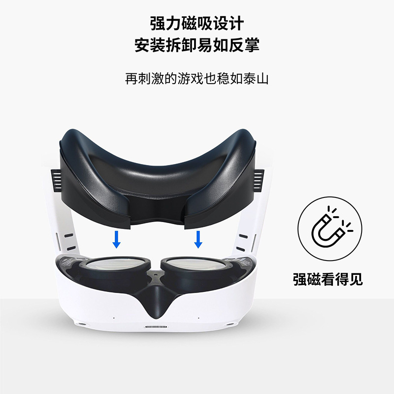 GEEKVR Fit PICO 4/PRO/ULTRA Strong Magnetic Suction Headwear Mask Comfortable and Breathable New Product