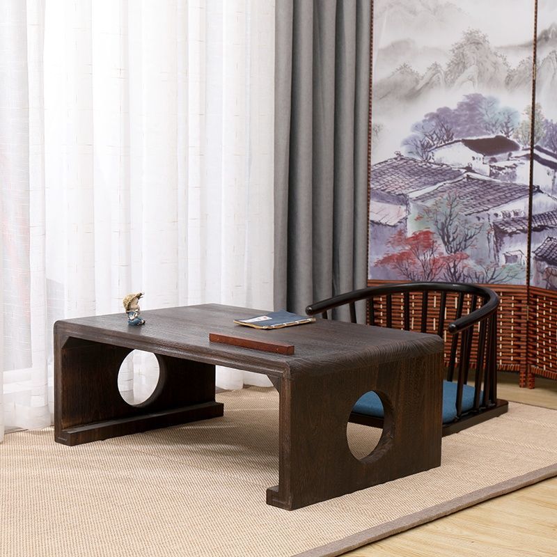 Solid Wood Tatami Coffee Table Bay Window Table Chinese Style Chinese Table Simple Balcony Small Coffee Table Kang Table Low Table Kang Table Piano Table