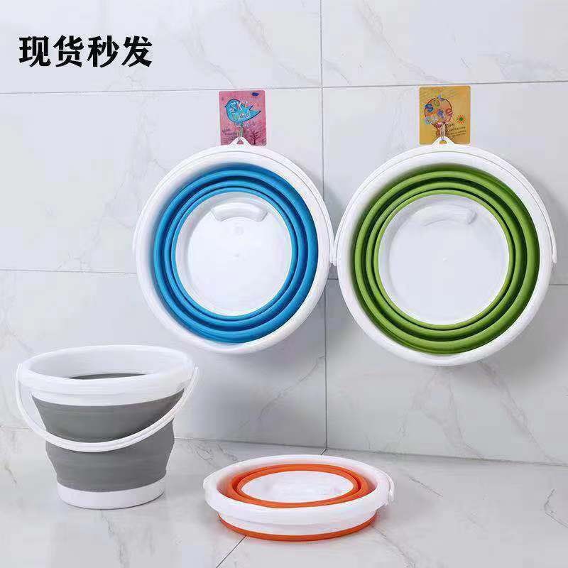 Складное ведро, ведро для воды, пластиковая мойка автомобиля, портативная маленькая ванна для дома, ведро для хранения воды для искусства, ведро для рыбалки в путешествии