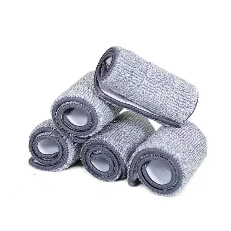 Flat mop cloth scratch replacement cloth sticky buckle with cloth flat mop fine fiber mop head mop cloth