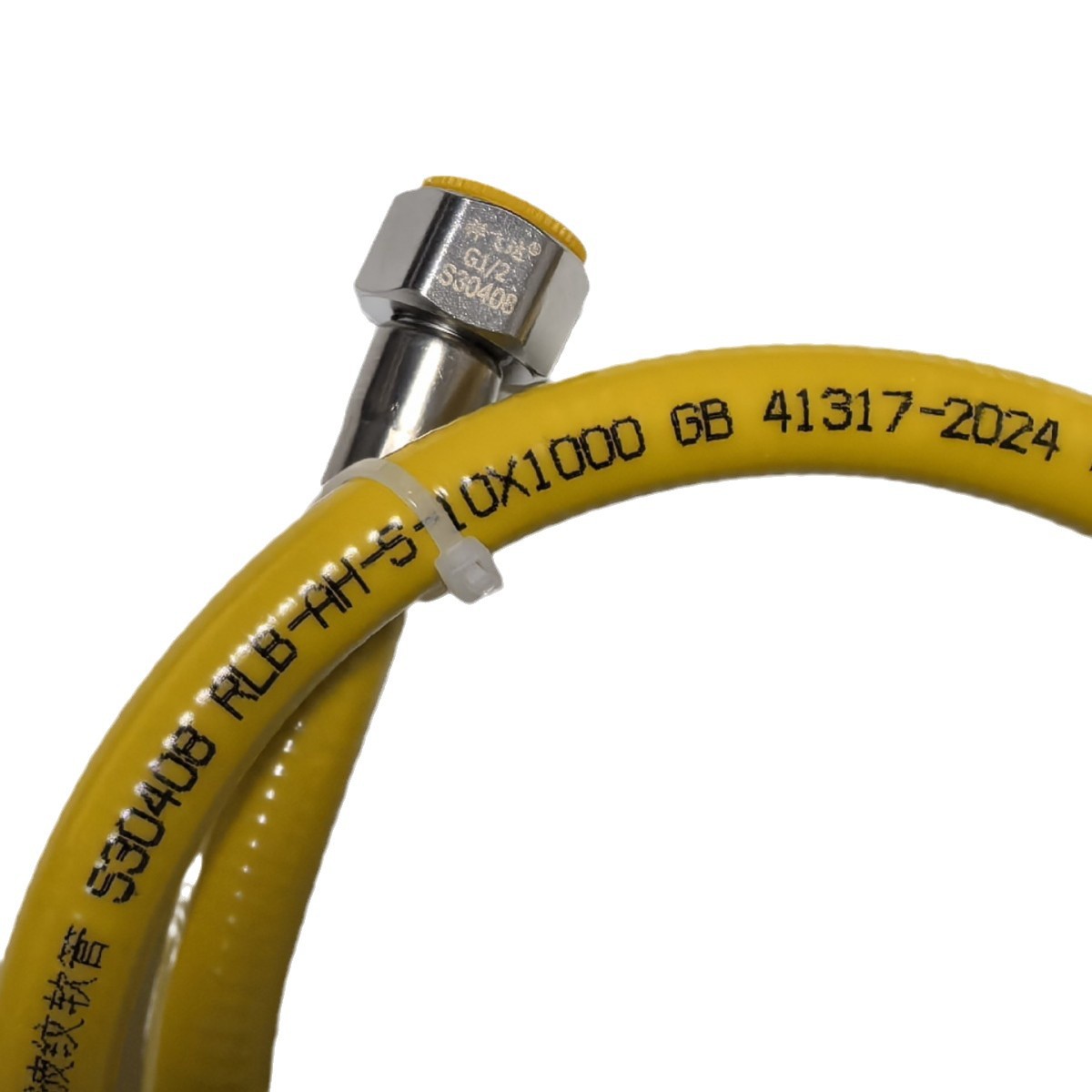 Xiangfeida 304 Stainless Steel Gas Corrugated Pipe Natural Gas Pipeline Gb41317-2024 Double Screw/Single Insert