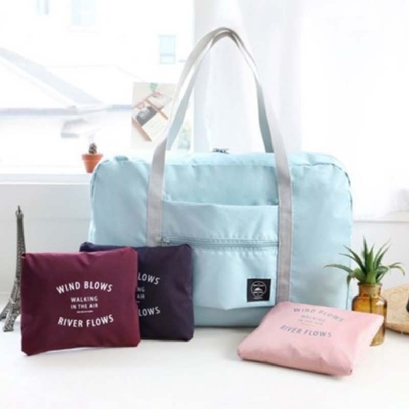 Сумка для путешествий в корейском стиле, портативная сумка для ручной клади, складная дорожная сумка, сумка для хранения багажа