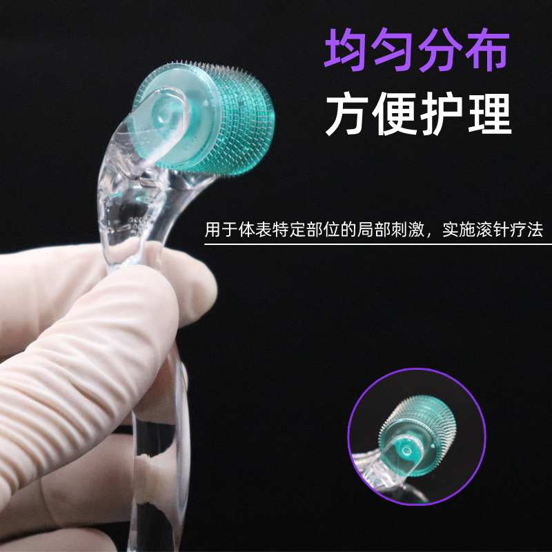 Beauty Salon Medical Hospital 540 Skin Roller Needle Facial Microneedle Disposable Sterile Roller Microneedle Instrument