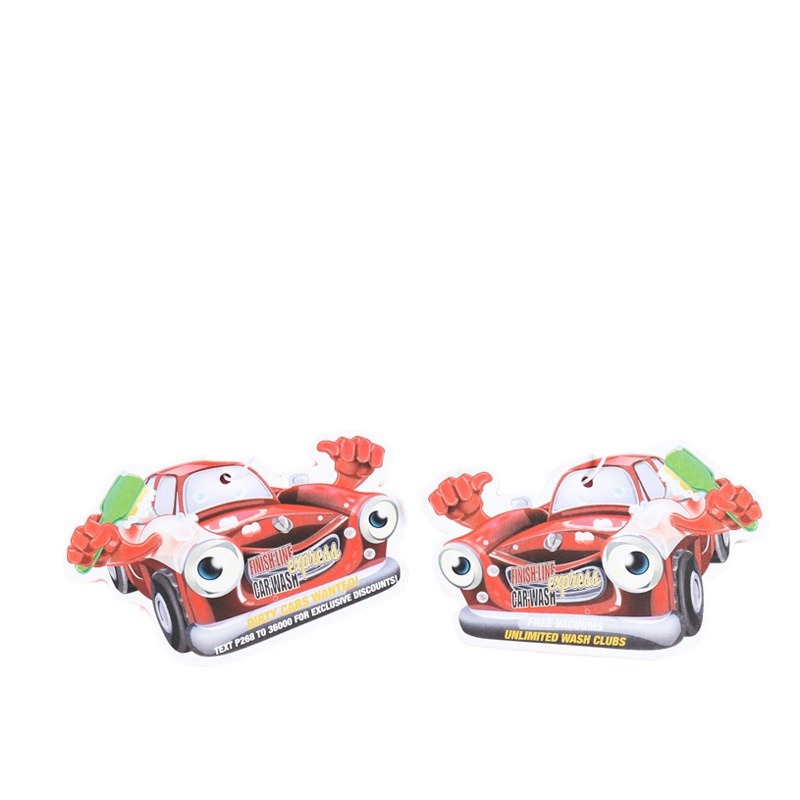 Manufacturer Customized Car Fragrance Tablets, Creative Cartoon Car Fragrance Tablets, Long-Lasting Odor Removal, Paper Fragrance Pendants, Car Hanging Decorations