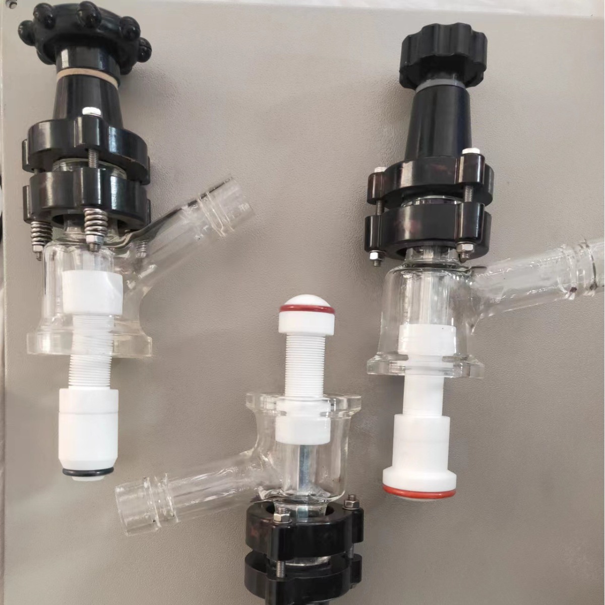 Manufacturer Wholesale Multi-Specification Laboratory Special Glass Pipe Valve Transparent Explosion-Proof Glass Instrument