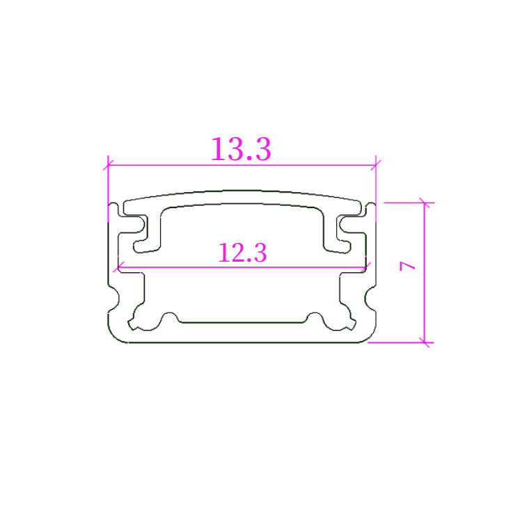 Direct Supply from Manufacturer: Led Linear Light End Caps, Hard Light Strip Accessories, Transparent Pc End Plugs, Lighting Decoration, Large Quantity, Excellent Price, Housing