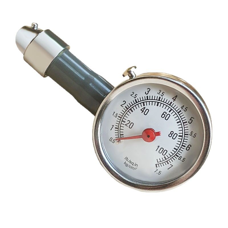 Mechanical high-precision automobile tire pressure gauge boxed tire pressure gauge deflatable tire pressure gauge multifunctional tire pressure gauge