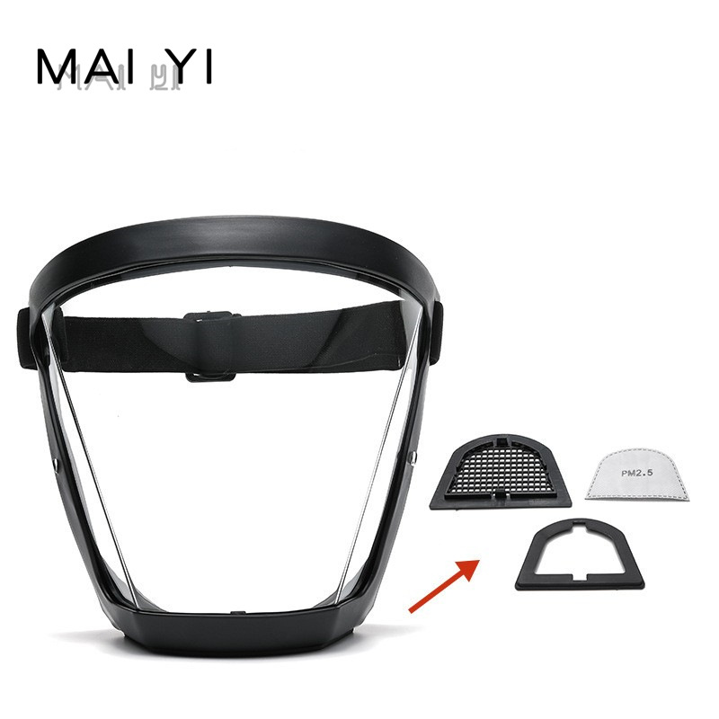 Шлем для верховой езды маска сварочная защита от пестицидов ветронепроницаемая противооблачная усовершенствованная дышащая клапанная прозрачная защитная маска