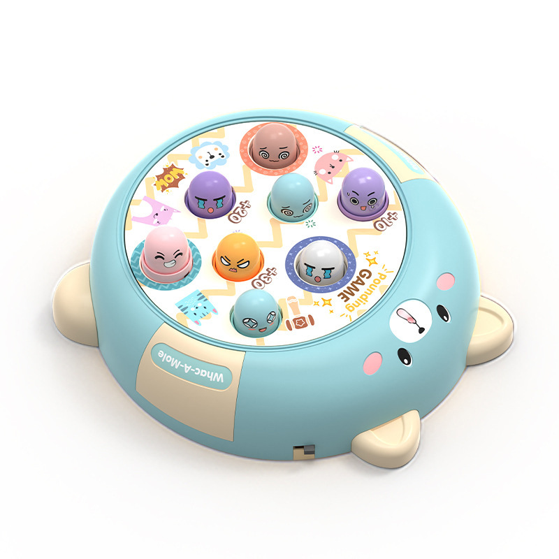 Children's Hamster 1-3 Years Old Infant Early Childhood Education Educational Lighting Music Parent-Child Interaction Knock Small Toy Gift