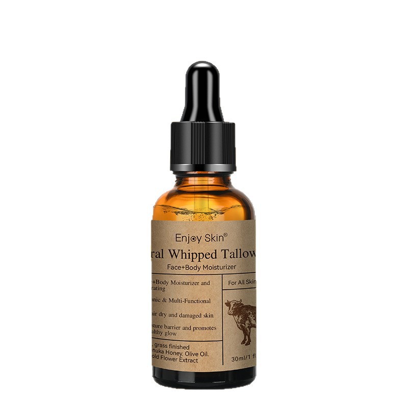 Cross-Border Tallow Essential Oil Facial Care Essence Skin Care Oil Moisturizing and Moisturizing Tallow Oil Processing