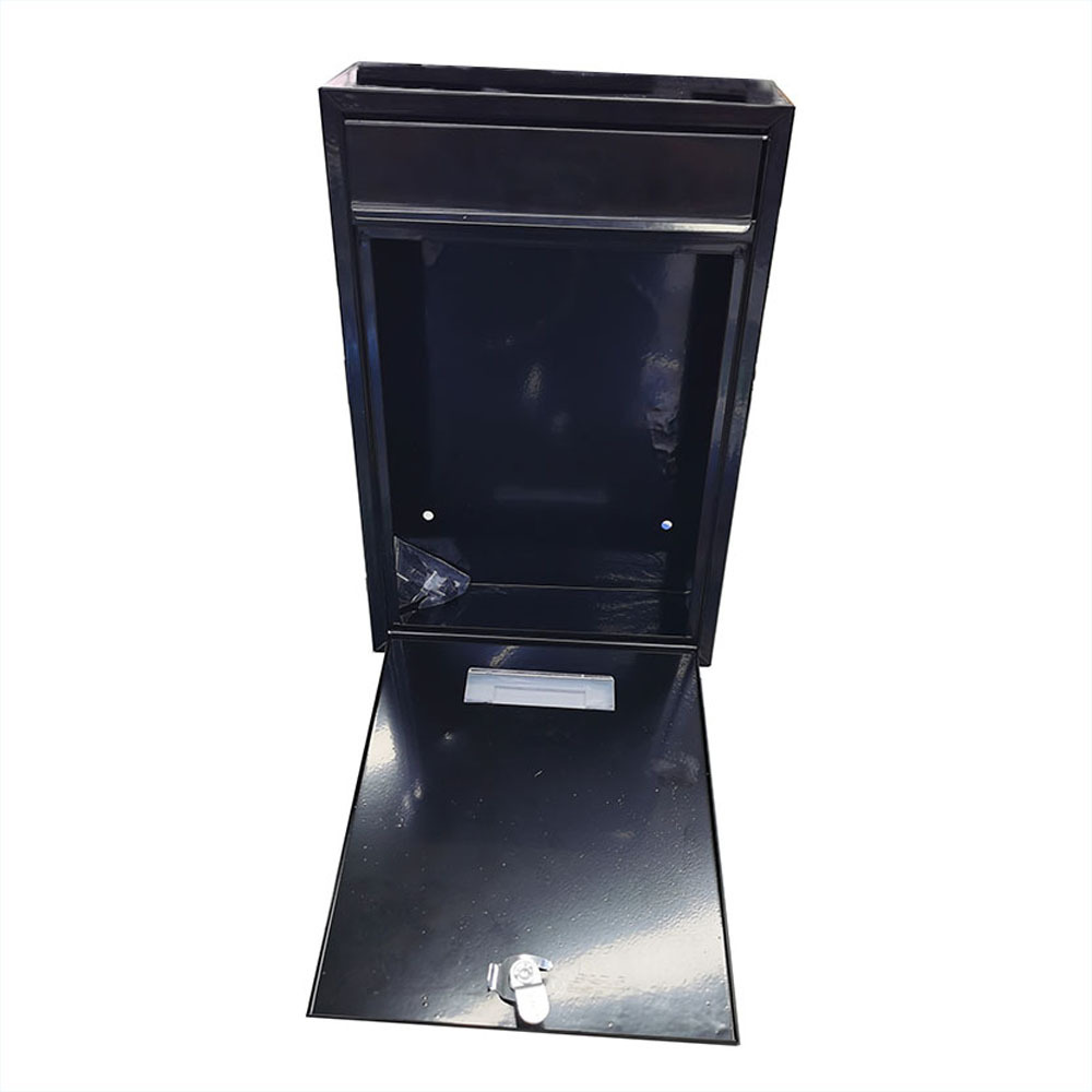 Mailbox Key Model Outdoor Rainproof Metal Iron Mailbox Wall-Mounted Mailbox with Lock Pastoral Style Creative Mailbox