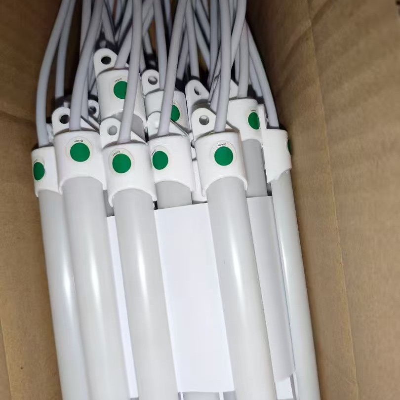 Светодиодная световая полоса без мерцания для витрины, аквариума, холодильника, освещения свежих продуктов 220V12V24