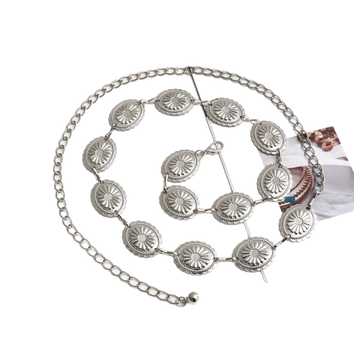 Vintage Metal Chain Waist Chain for Women to Wear with Skirts, Fashionable Decorative Chain Thin Belt, Versatile Ins Trendy Belt