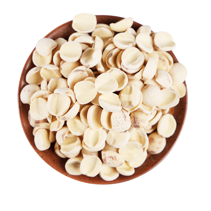 Origin source Yilian Tang grinding skin half white lotus seed porridge soup Hunan Xiangtan dried lotus seed wholesale