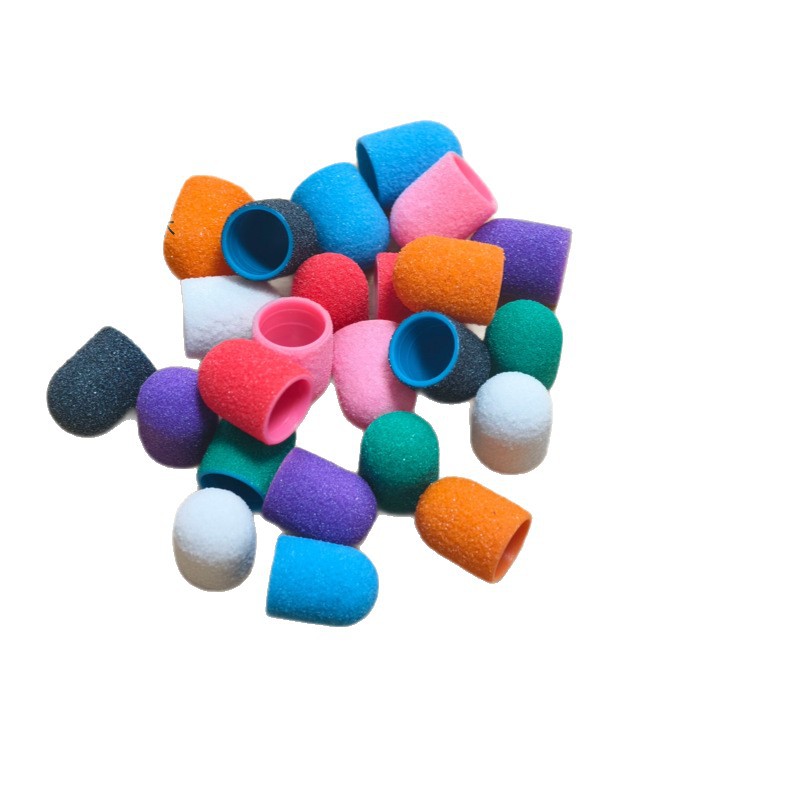 Specialized Nail Tools for Removing Nail Polish and Dead Skin, Colorful Sanding Caps, Callus Removal, Foot Care, and Polishing Heads for Pedicures