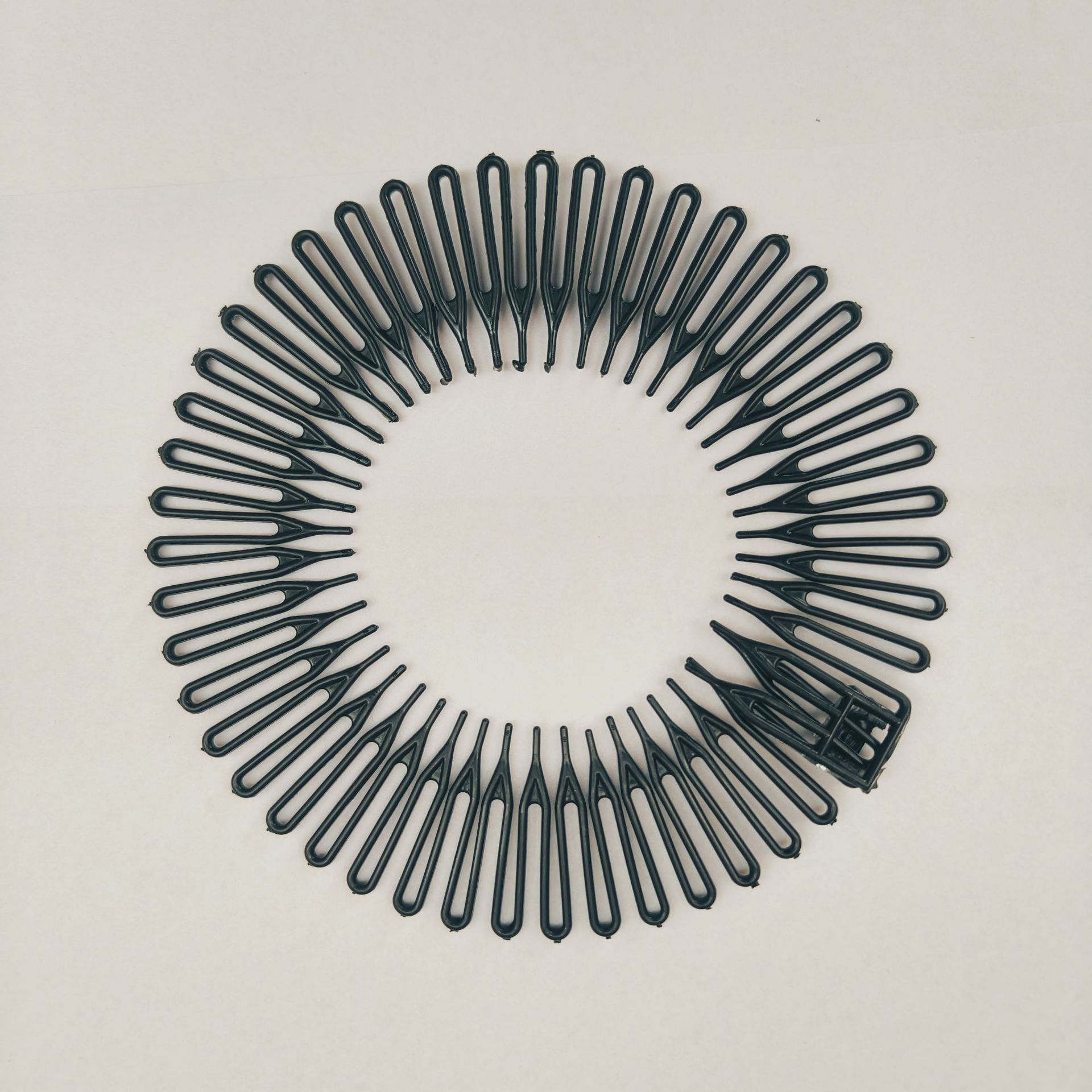 Кросс-бордовый милый рисовый порошковый гребень простой весенний гребень для париков пластиковый широкий гребень для мягких волос артефакт для сломанных волос