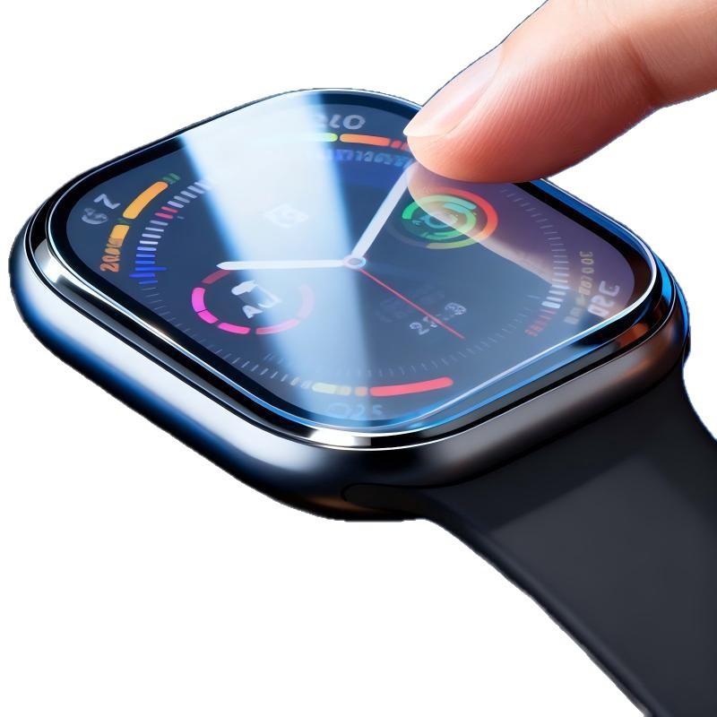 Applewatchs Ultra 49mm Black High-Definition High-Transparency Anti-Fall, Explosion-Proof and Scratch-Proof Watch Film Protective Film
