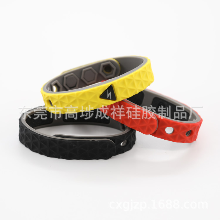 Japanese Sports Negative Ion Silicone Antistatic Bracelet Energy Balance Bracelet Sports Wrist Band Antistatic Bracelet
