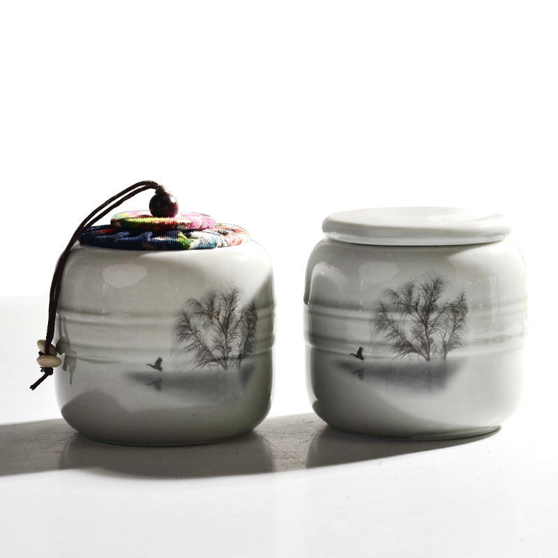 RTS Tree of Life Cats and Dogs cremation ashes ceramic storage altar mail order packaging pet urns love commemorative jar