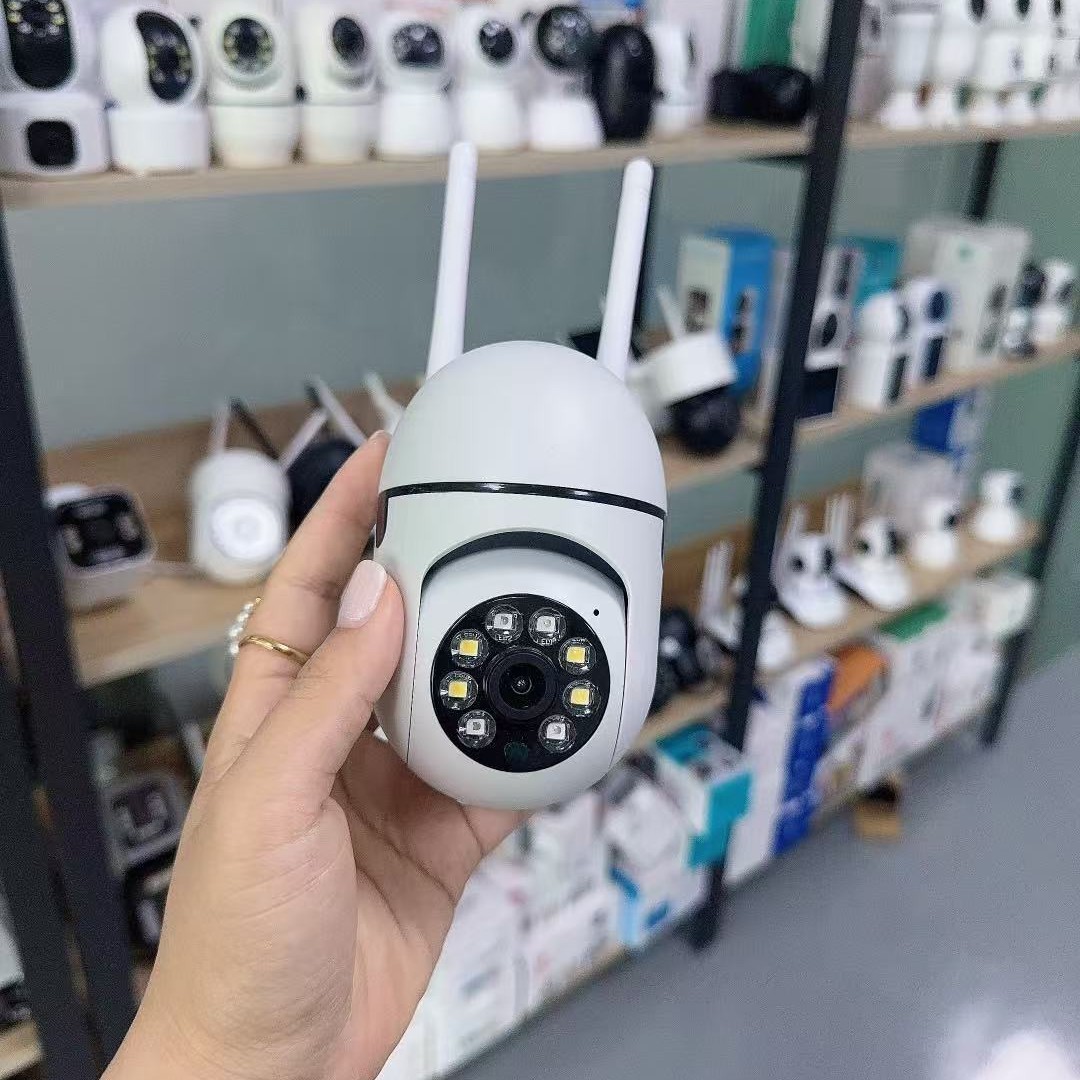 Wifi Plug-In Surveillance Camera Indoor Punch-Free Indoor Remote Full-Color Night Vision Wireless Socket Camera