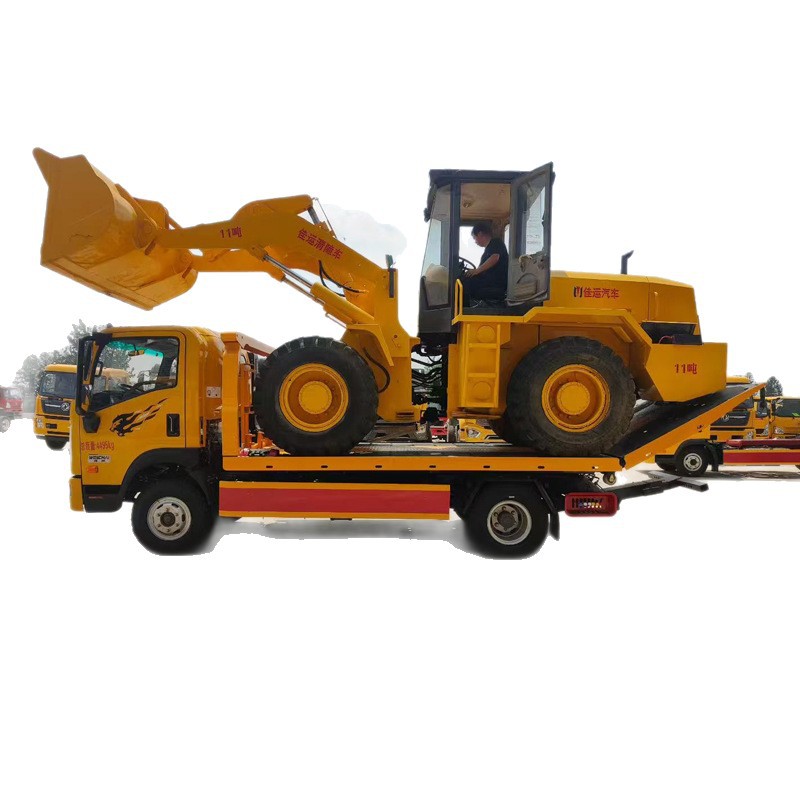 Blue Brand Tow Truck, Sinotruk Howo Tow Truck, Multiple Choices of Heavy-Duty 3-8 Ton Road Rescue Flatbed Trucks