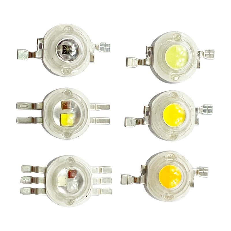 Spot wholesale 1-3W high-power lamp beads LED lamp beads positive White warm White imitation lumen lamp beads high-power lamp beads