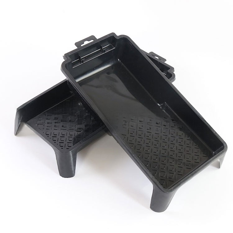 Black paint tray 4-inch paint brush roller brush paint tray storage tray color mixing paint tool source manufacturer