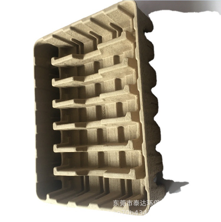 Customized Biodegradable Dry and Wet Pressed Paper Trays, Pulp Molding, Egg Trays, Paper Plastic Packaging, Impact-Resistant, Environmentally Friendly and Cheap