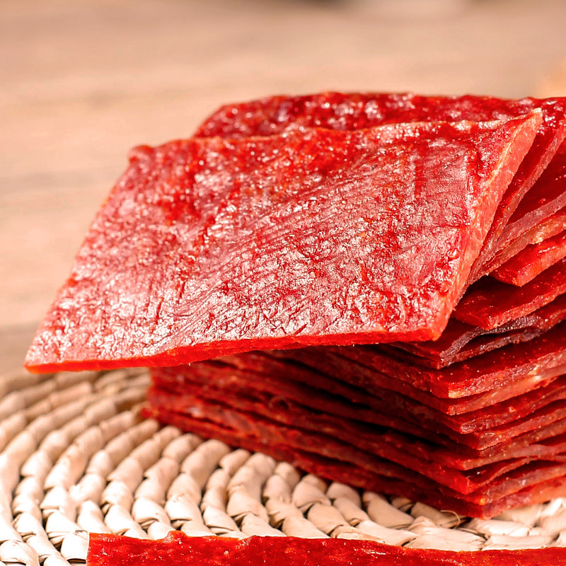 Jingjiang dried pork jerky independent small package specialty 40 small bulk gift bag hand-torn honey flavor snack