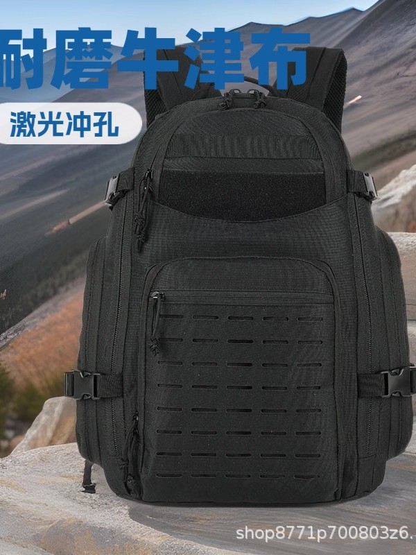 New Shoulder Tactical Camouflage Backpack Mountaineering Camping Large Capacity Bag Cycling Backpack Outdoor Tactical Backpack Wholesale
