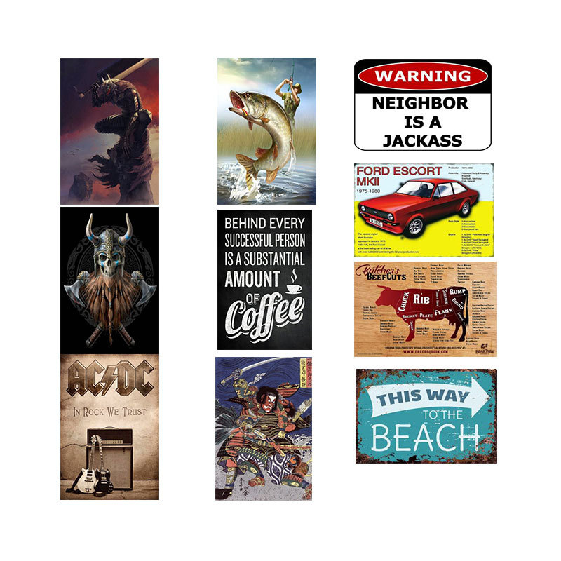 Фабричная американская ретро картина, настенное украшение для бара, ресторана, персонализированная жестяная вывеска